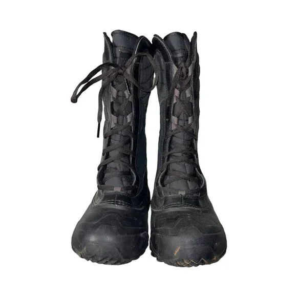 The North Face Thermoball Waterproof Leather Snow Ski Sledding Boots Girl's 4 - Picture 2 of 10